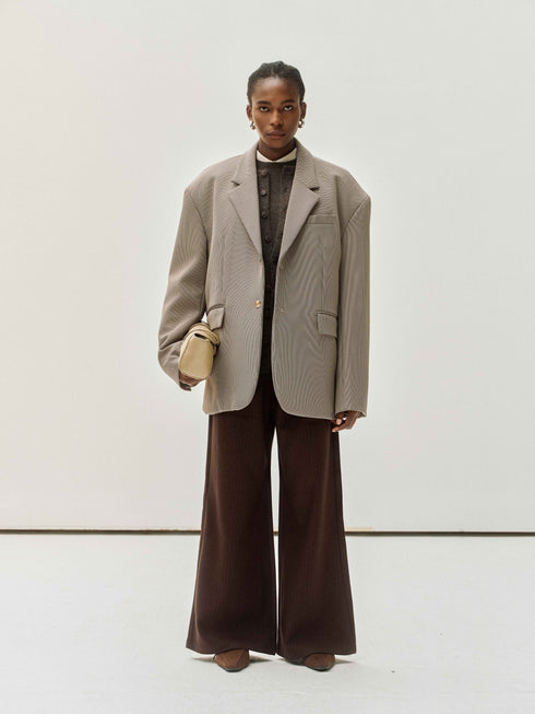 Veil Check Blazer